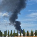 Incendio a Molfetta: in fiamme il ristorante  "Blue Paradise "
