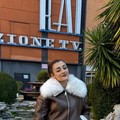 La cantante molfettese Lorena Fanelli a  "E Viva il Videobox” su Rai Due