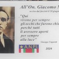 A Molfetta un albero per ricordare 100 anni dell’uccisione di Giacomo Matteotti