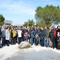 Monumento a Don Tonino Bello, cerimonia per la posa della prima pietra - LE IMMAGINI