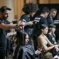 Salvo Binetti alla Milan Fashion Week per il brand Vìen