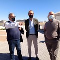 Sanguedolce, direttore generale Asl, all’hub vaccinale di Molfetta: «Organizzazione perfetta. C'è un gruppo coeso»