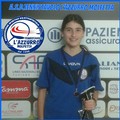 ASD Trnnistavolo L'Azzurro Molfetta: Sara Minervini è oro al torneo Regionale