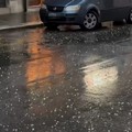 Violenta grandinata estiva a Molfetta