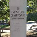 Sfregiata la statua di Di Vittorio, la denuncia del Coordinamento Antifascista cittadino