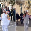 Due molfettesi nel grande viaggio della Fiamma Olimpica in Puglia