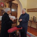 Il Cardinale Emil Paul Tscherrig visita l’Episcopio di Molfetta