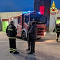 In fiamme la villa dell'ex comandante della Polizia Locale di Molfetta