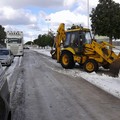 Tre ruspe per liberare dalla neve la zona ASI