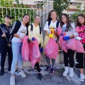 Impegno per una Molfetta più pulita: iniziativa autonoma di alcune alunne dell'Istituto "Scardigno-Savio "