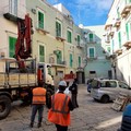 Iniziati i lavori per il rifacimento del basolato a Molfetta