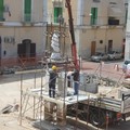 Proseguono i lavori di riqualificazione di Piazza Immacolata a Molfetta