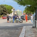 Scontro tra auto e scooter a Molfetta: 118 e Carabinieri sul posto