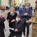 Molfetta rende omaggio al reduce Stefano de Gennaro per i suoi 99 anni. Le foto