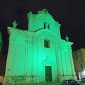 La Cattedrale di Molfetta in verde per la lotta contro l'indifferenza