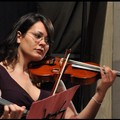 La violinista molfettese Francesca Faleo in tournée nell'orchestra di Riccardo Cocciante