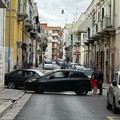 Incidente stradale su via Roma. Strada bloccata