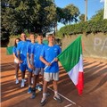 Tennis, Giuseppe Samarelli in maglia azzurra con la nazionale U14