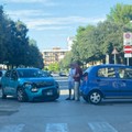 Scontro tra due auto in via Molfettesi d'Argentina