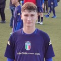 Il molfettese Simone Paparella al raduno della Nazionale Under 14