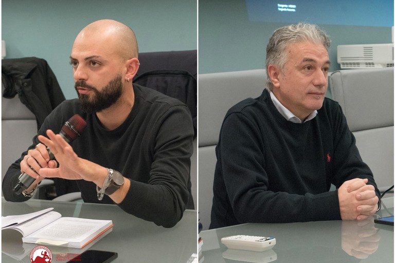 Mauro Binetti e Domenico de Candia