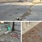Rifiuti e vandalismo in via Generale dalla Chiesa