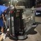 Paura in via Cozzoli: si ribalta un'auto