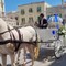 Matrimonio in Cattedrale con la carrozza e i cavalli, disagi su corso Dante