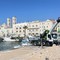 Motopesca semi-affondato nel porto di Molfetta: effettuate le operazioni di recupero