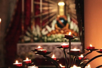 Candele della chiesa