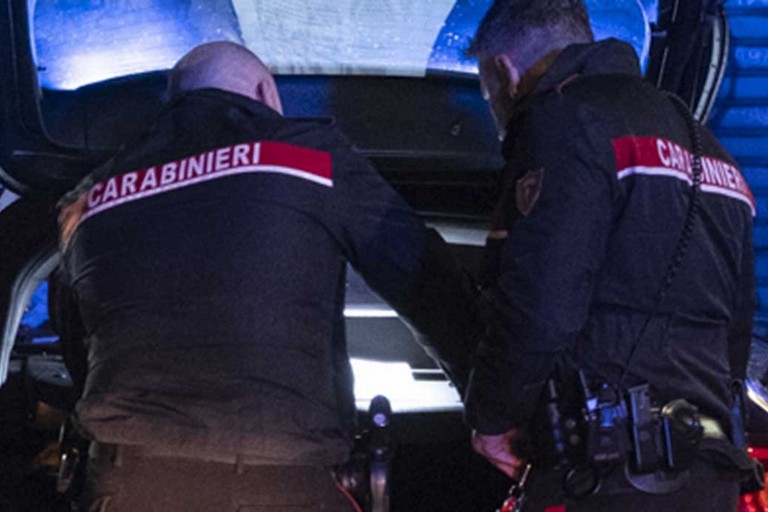 I rilievi dei Carabinieri