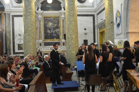 Concerto Santa Cecilia in Basilica. <span>Foto Isabella de Pinto</span>