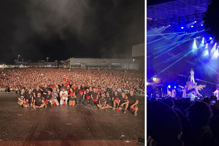Concerto Caprezza alla Fiera del LEvante