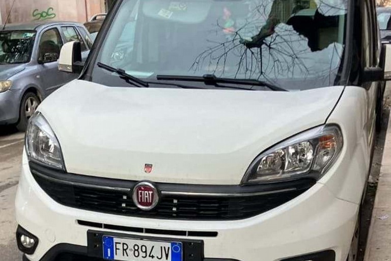 Il Fiat Doblò rubato