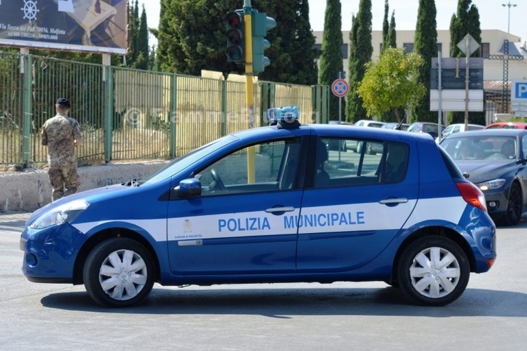 La Polizia Locale. <span>Foto FiammeBlu.org</span>