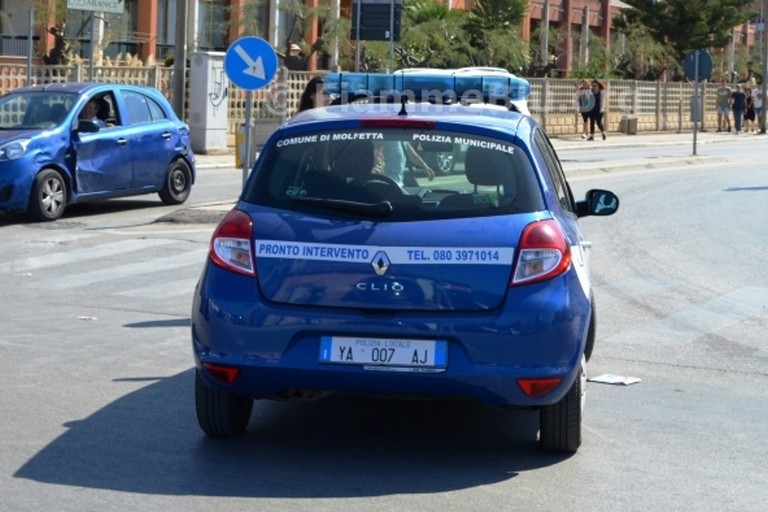 La Polizia Locale. <span>Foto FiammeBlu.org</span>