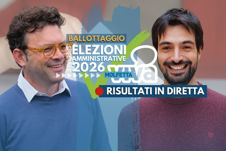 Elezioni amministrative Molfetta 2026, risultati ballottaggio in diretta
