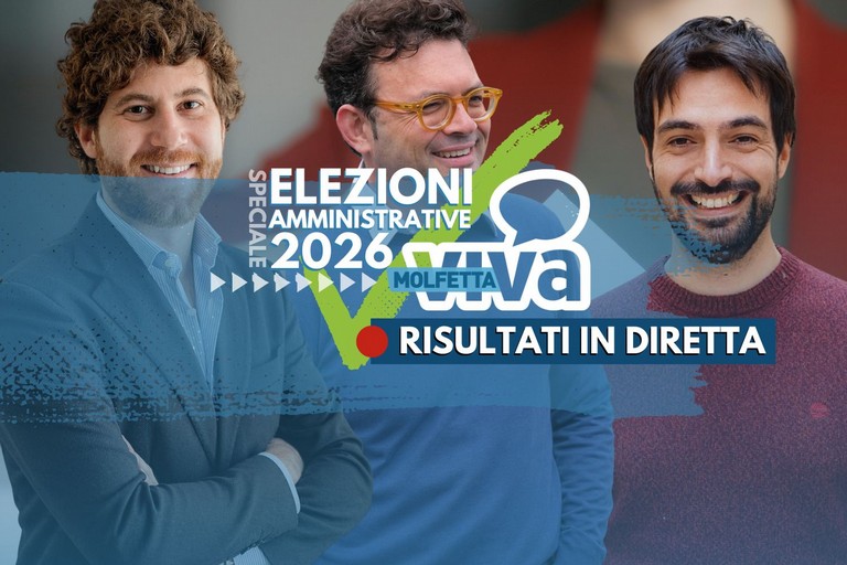 Elezioni amministrative 2026, risultati in diretta su MolfettaViva