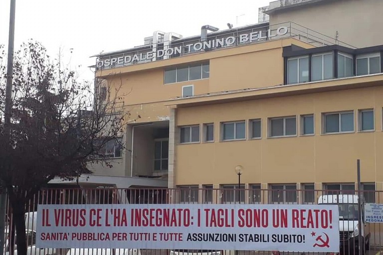 Protesta Rifondazione