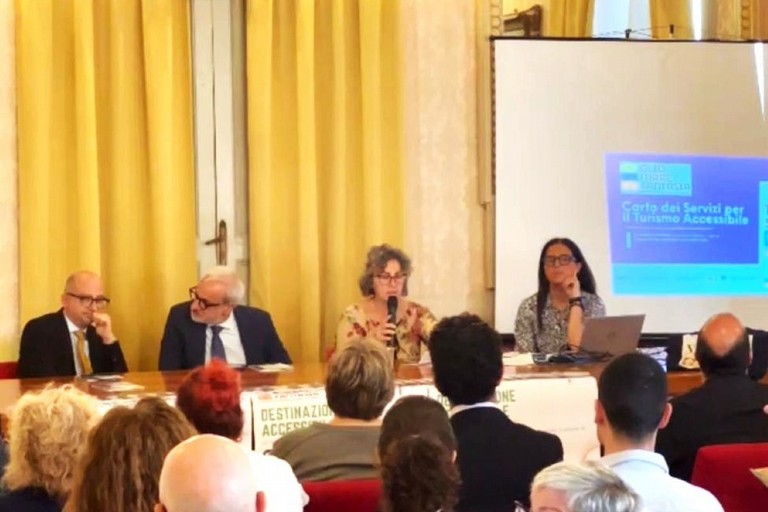 Presentazione progetto turismo accessibile. <span>Foto Ufficio stampa </span>