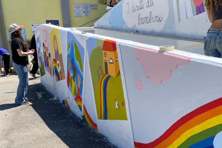 Un murale per l'infanzia