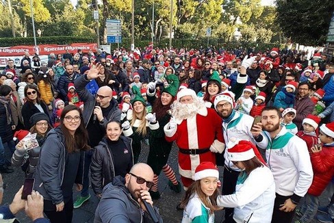 corri con santa claus 2017