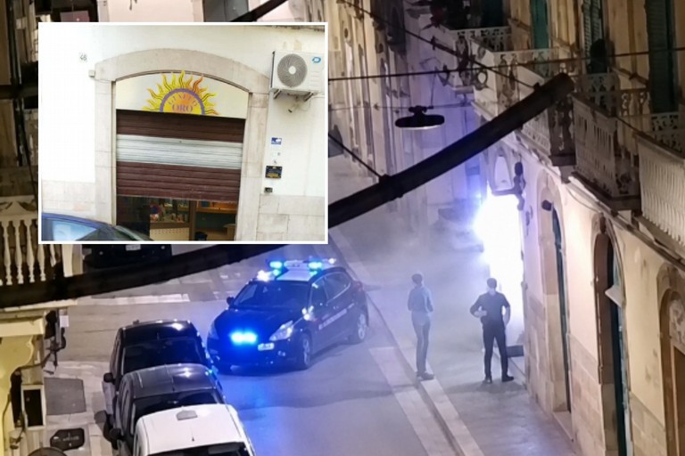 Notte di paura: assalto a Giallo Oro, ladri in fuga. Il colpo riesce a metà