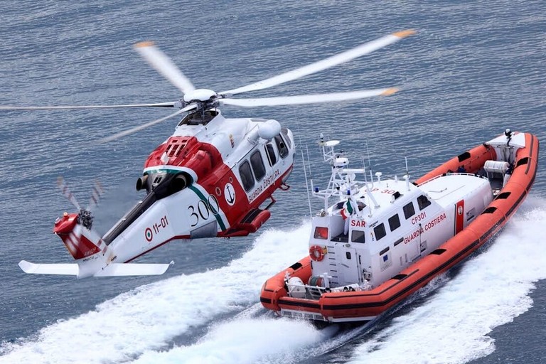 L'operazione della Guardia Costiera