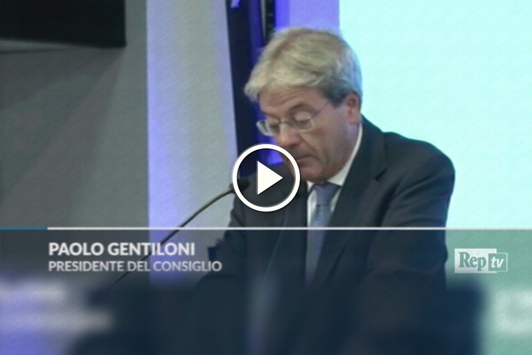 Paolo Gentiloni. <span>Foto RepTV</span>