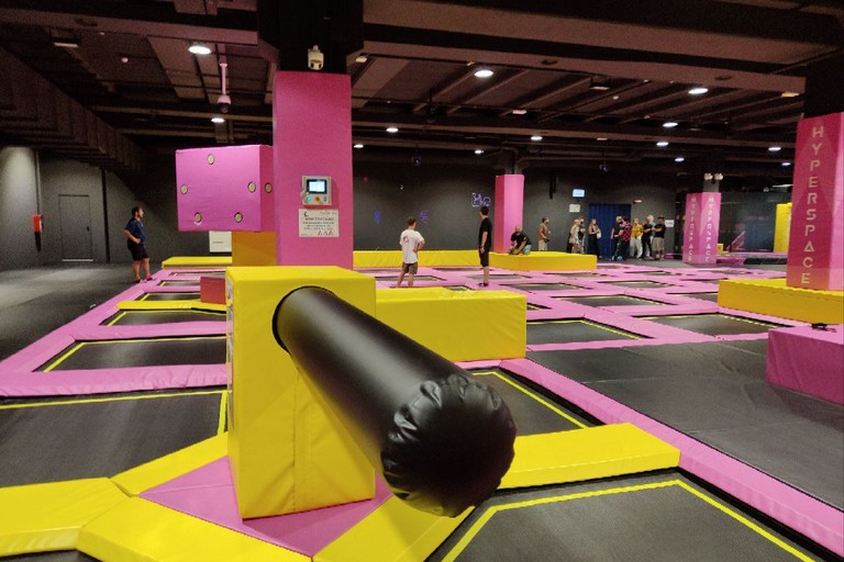 Hyperspace Trampoline Parks Molfetta Puglia Village. <span>Foto Sara Fiumefreddo</span>