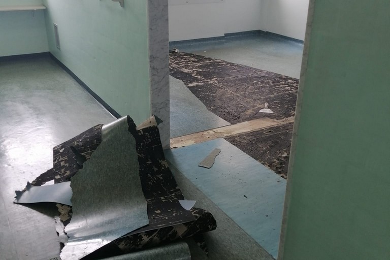 Lavori sale operatorie ospedale Molfetta