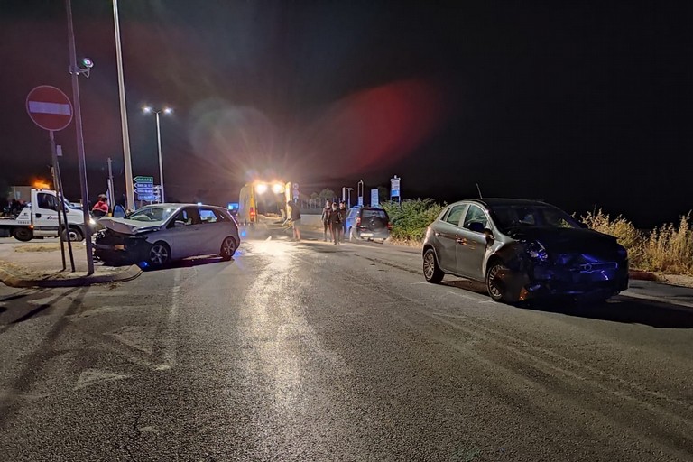 L'incidente stradale avvenuto sulla litoranea Molfetta-Giovinazzo