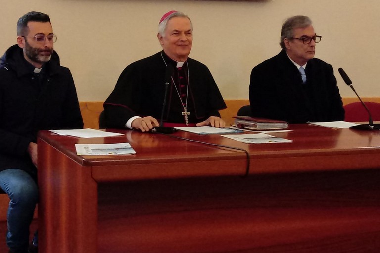 Monsignor Cornacchia e Tommaso Minervini