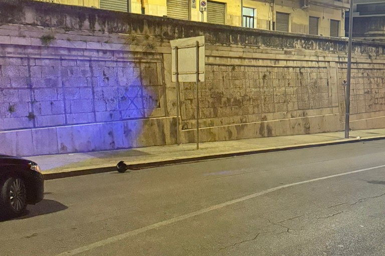 Via Terlizzi, il luogo del ritrovamento